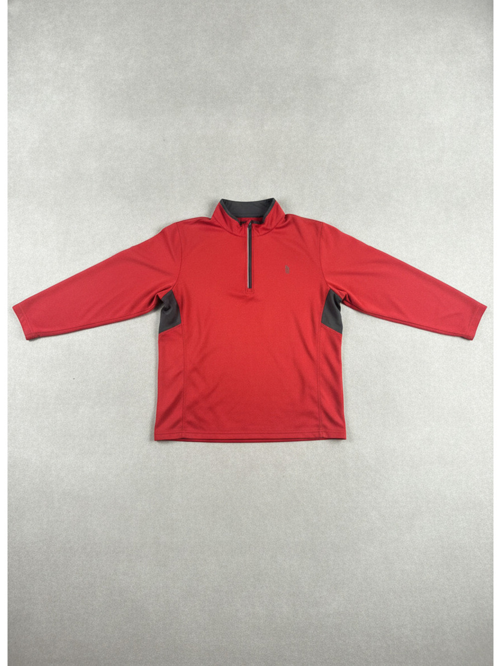 Title Boxing Men's Long Sleeve Red and Black Athletic Pullover
